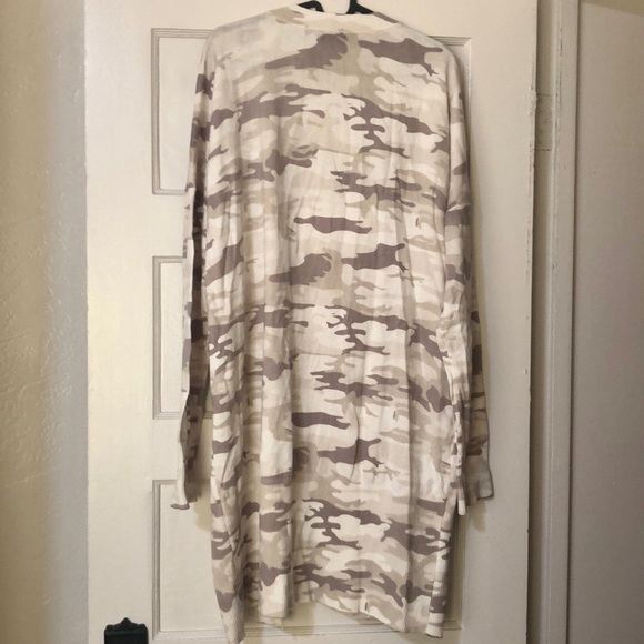 Anthropologie Sanctuary Lenox Long Camo Cardigan - Picture 7 of 9